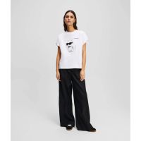 Γυναικείο Ikon Aquarelle T-shirt Λευκό Karl Lagerfeld A2W17115-100 White