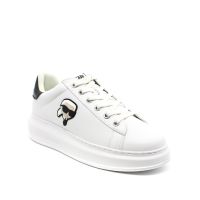 Γυναικεία Δερμάτινα Sneakers Λευκά Karl Lagerfeld KL62530N-011 WHITE