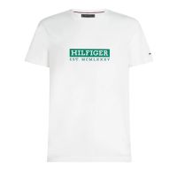 Ανδρικό T-shirt Λευκό Tommy Hilfiger MW0MW39149-YBR