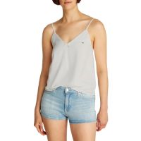 Γυναικείο Αμάνικο Top Εκρού Tommy Jeans DW0DW20604-TCR