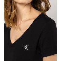 Γυναικείο Slim T-shirt Μαύρο Calvin Klein J20J213716-BAE