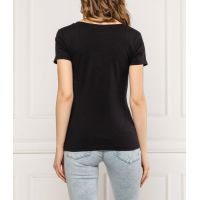 Γυναικείο Slim T-shirt Μαύρο Calvin Klein J20J213716-BAE