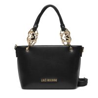 Γυναικεία Jewel Shopper Τσάντα Μαύρη Love Moschino JC4052PP1MLF0-000