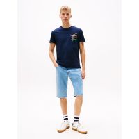 Ανδρικό T-shirt Navy Μπλε Tommy Jeans DM0DM20771-C1G
