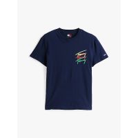 Ανδρικό T-shirt Navy Μπλε Tommy Jeans DM0DM20771-C1G