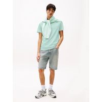 Ανδρικό T-shirt Μέντα Tommy Jeans DM0DM21188-L6V