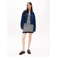 Γυναικείο Cropped Τζιν Πουκάμισο Navy Μπλε Tommy Jeans DW0DW20567-1BK