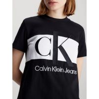 Γυναικείο Κοντομάνικο Φόρεμα Μαύρο Calvin Klein J20J218862-BEH