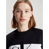 Γυναικείο Κοντομάνικο Φόρεμα Μαύρο Calvin Klein J20J218862-BEH