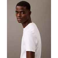 Ανδρικό Σετ T-shirt 3 Τεμαχίων Λευκό Calvin Klein LV00NB4185-100