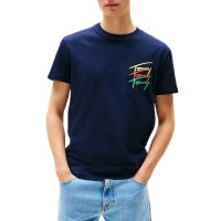 Ανδρικό T-shirt Navy Μπλε Tommy Jeans DM0DM20771-C1G