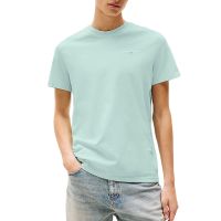 Ανδρικό T-shirt Μέντα Tommy Jeans DM0DM21188-L6V