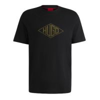 Ανδρικό Dalendi T-Shirt Μαύρο Hugo 50534934-001