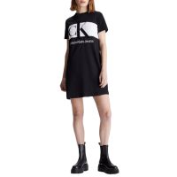 Γυναικείο Κοντομάνικο Φόρεμα Μαύρο Calvin Klein J20J218862-BEH