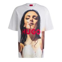 Ανδρικό Duwedie T-Shirt Λευκό Hugo 50535314-100