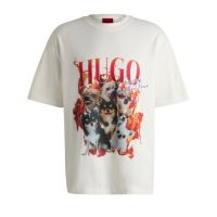 Ανδρικό Dugie T-Shirt Λευκό Hugo 50538259-102