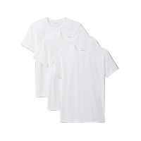 Ανδρικό Σετ T-shirt 3 Τεμαχίων Λευκό Calvin Klein LV00NB4185-100