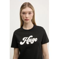 Γυναικείο Damacia 4 T-Shirt Μαύρο Hugo 50539101-001