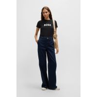 Γυναικείο C_Elogo 5 T-Shirt Μαύρο Boss 50501139-001
