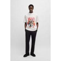 Ανδρικό Dugie T-Shirt Λευκό Hugo 50538259-102