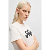 Γυναικείο Damacia 4 T-Shirt Λευκό Hugo 50539101-110