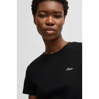 Γυναικείο C_Esogo 2 T-Shirt Μαύρο Boss 50536628-002