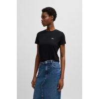 Γυναικείο C_Esogo 2 T-Shirt Μαύρο Boss 50536628-002