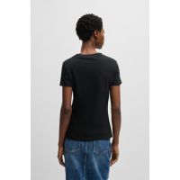 Γυναικείο C_Esogo 2 T-Shirt Μαύρο Boss 50536628-002