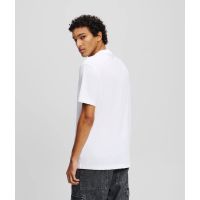 Ανδρικό Monogram T-shirt Λευκό Karl Lagerfeld Jeans A2M17072-100 WHITE