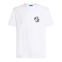 Ανδρικό Monogram T-shirt Λευκό Karl Lagerfeld Jeans A2M17072-100 WHITE