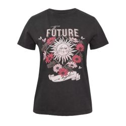 Γυναικείο T-shirt Μαύρο S.Oliver 2165278-99D1