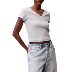 Γυναικείο T-shirt Γκρι Calvin Klein LV047C910G-P79