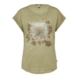 Γυναικείο T-shirt Λαδί S.Oliver 2162987-78D2