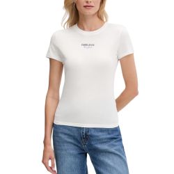 Γυναικείο Slim T-shirt Λευκό Tommy Jeans DW0DW20913-YBL