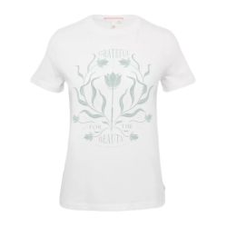 Γυναικείο T-shirt Λευκό S.Oliver 2165280-01D0