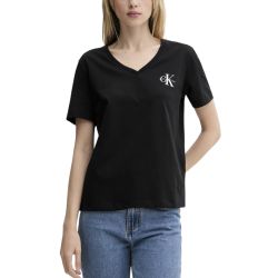 Γυναικείο Σετ T-shirt 2 Τεμαχίων Μαύρο/Λευκό Calvin Klein LV047C906G-UB1