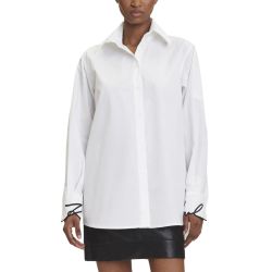 Γυναικείο Πουκάμισο Λευκό Karl Lagerfeld A3W11023-100 WHITE