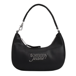 Γυναικεία Τσάντα Ώμου Μαύρη Tommy Jeans AW0AW17895-BDS