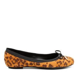 Γυναικείες Μπαλαρίνες Bufallo BUF1620041-BLACK BROWN LO