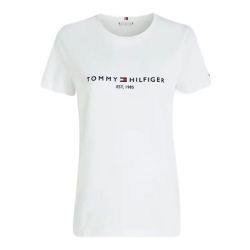 Γυναικείο Heritage T-shirt Λευκό Tommy Hilfiger WW0WW31999-YBR