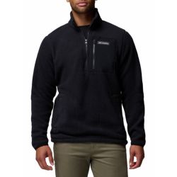 Ανδρικό Jasper Ridge Pebbled Half Zip Fleece Μαύρο Columbia 2142411-010