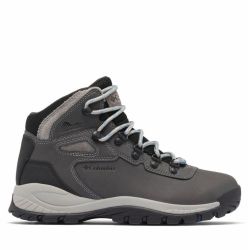 Γυναικεία Δερμάτινα Newton Ridge Plus Μποτάκια Γκρι Columbia 1424692-054