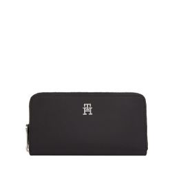 Γυναικείο Πορτοφόλι Μαύρο Tommy Hilfiger AW0AW15642-BDS