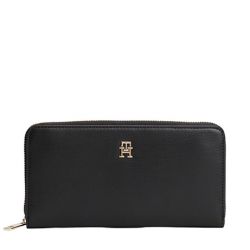 Γυναικείο TH Monogram Πορτοφόλι Μαύρο Tommy Hilfiger AW0AW17744-BDS