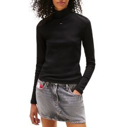 Γυναικεία Μπλούζα Ζιβάγκο Μαύρη Tommy Jeans DW0DW19830-BDS