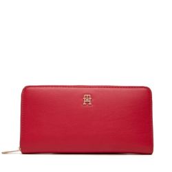 Γυναικείο TH Monogram Πορτοφόλι Κόκκινο Tommy Hilfiger AW0AW17744-XLG