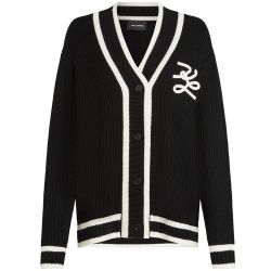 Γυναικεία Soutache Autograph Ζακέτα Μαύρη Karl Lagerfeld A4W18052-999 BLACK