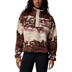 Γυναικείο Helvetia II Printed Cropped Half Snap Fleece Columbia 2098501-256