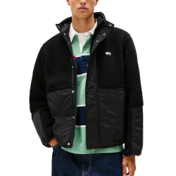 Ανδρικό Teddy Μπουφάν Μαύρο Tommy Jeans DM0DM22066-BDS