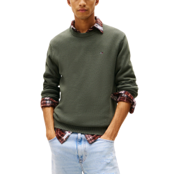 Ανδρικό Πουλόβερ Χακί Tommy Jeans DM0DM21787-MRH